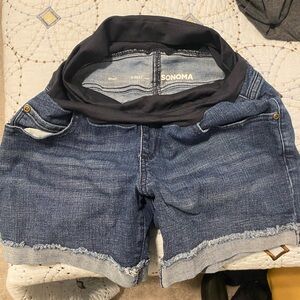 Maternity Denim Shorts
